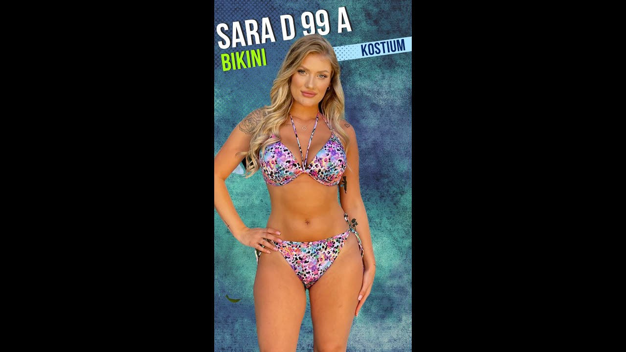 GABBIANO SARA D 99 A KOSTIUM KĄPIELOWY DWUCZĘŚCIOWY KOLOROWY