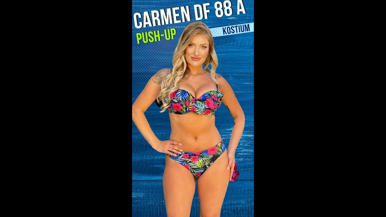 GABBIANO CARMEN DF 88 A KOSTIUM KĄPIELOWY DWUCZĘŚCIOWY KOLOROWY fashion model