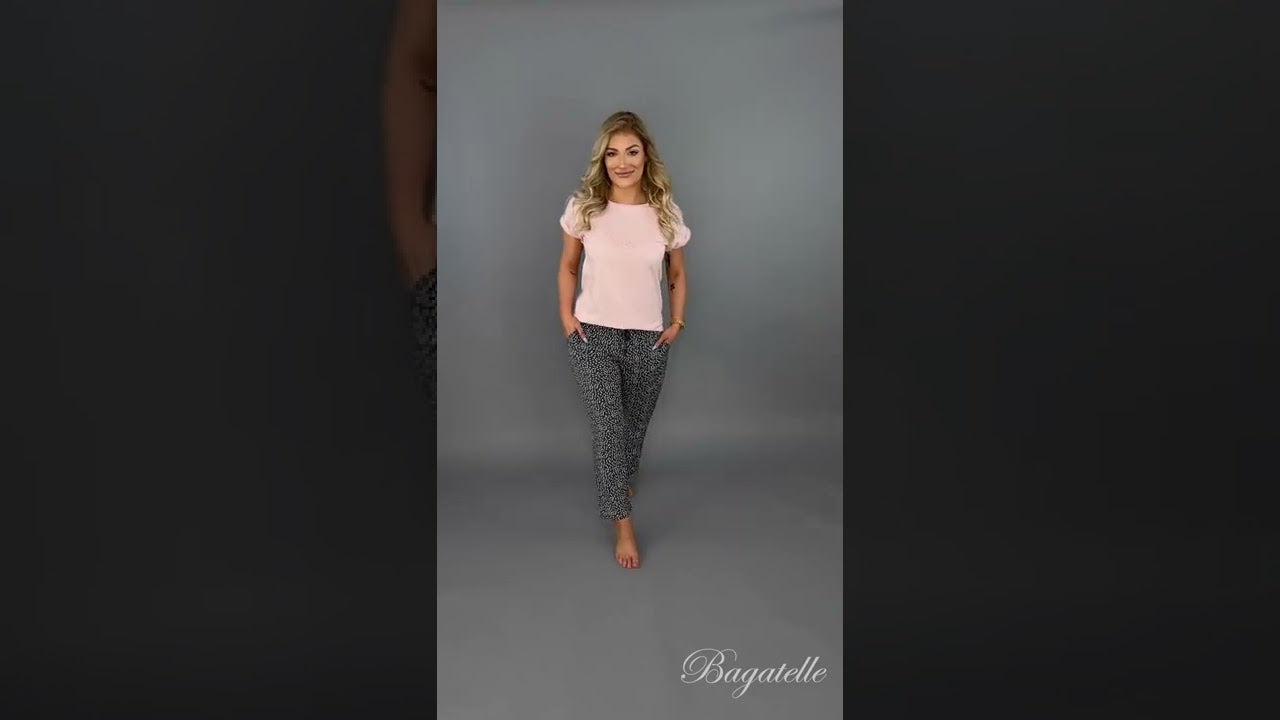 PIŻAMA TESSA  DŁUGA ARUELLE  RÓŻOWY