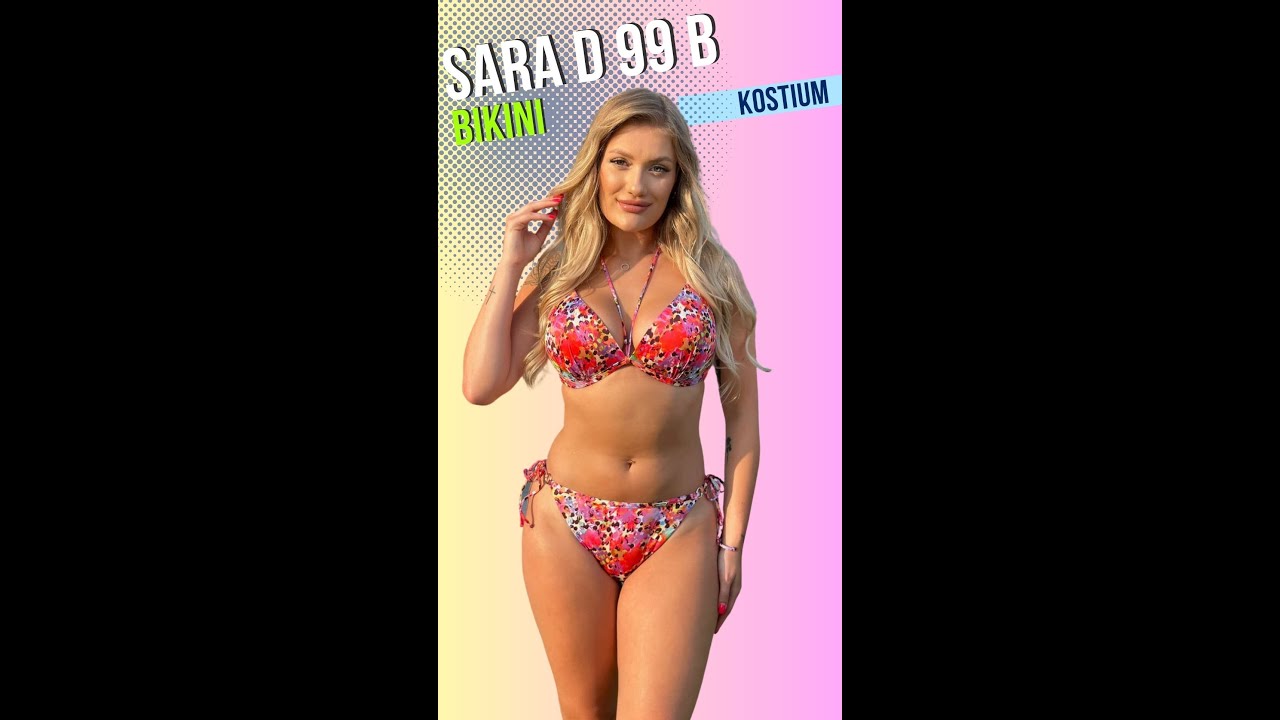 GABBIANO SARA D 99 B KOSTIUM KĄPIELOWY DWUCZĘŚCIOWY KOLOROWY fashion