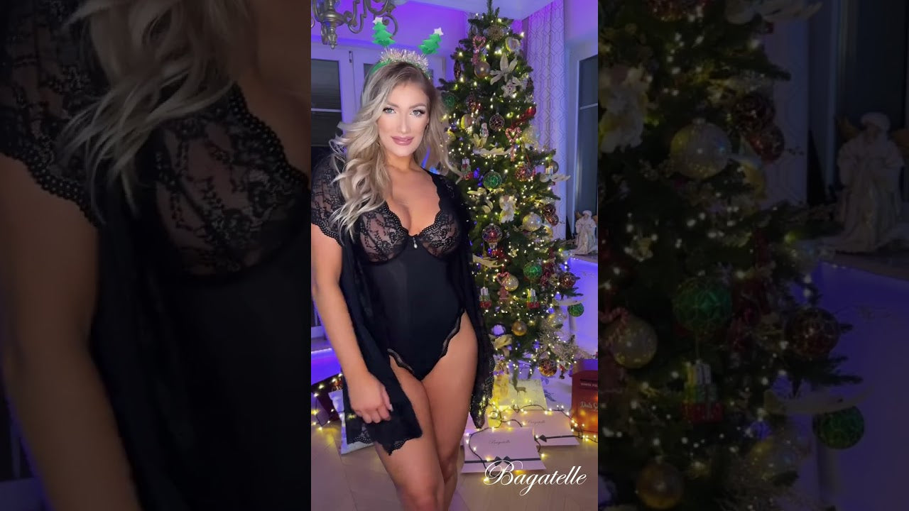 OBSESSIVE BODY LUVAE CZARNY
