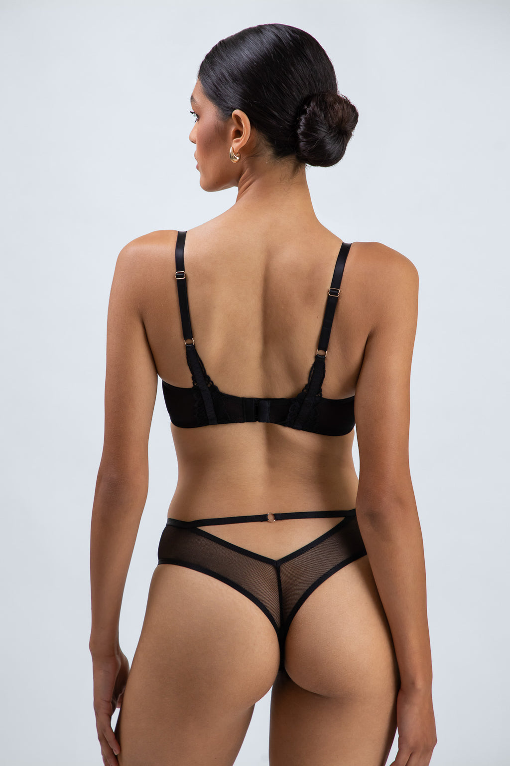 Kalhotky Alles Truffle Noir Thong