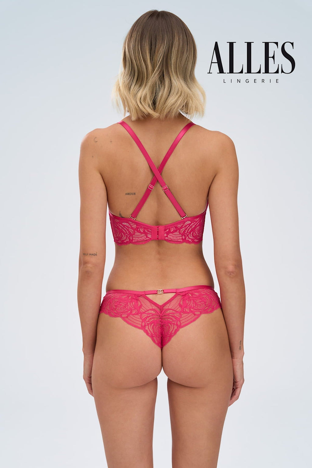 Brazilské kalhotky Alles Euphoric Rouge