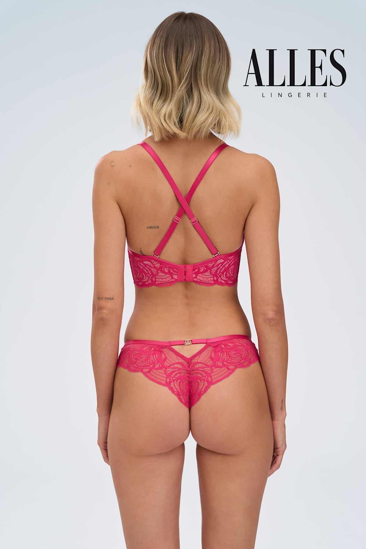 Brazilské kalhotky Alles Euphoric Rouge