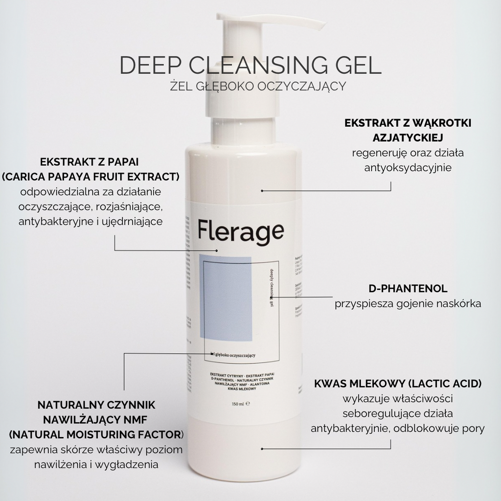 Flerage Hloubkově čistící gel 150 ml