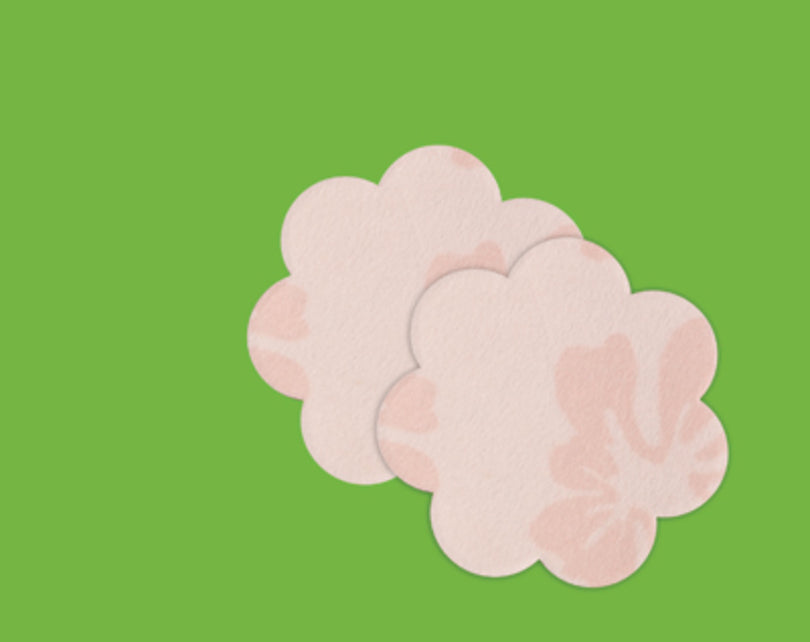 Kryty bradavek PS04 Květinové