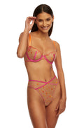 Kinga B-903 2 Candy brazyliany, wielokolorowe, wysokie figi damskie