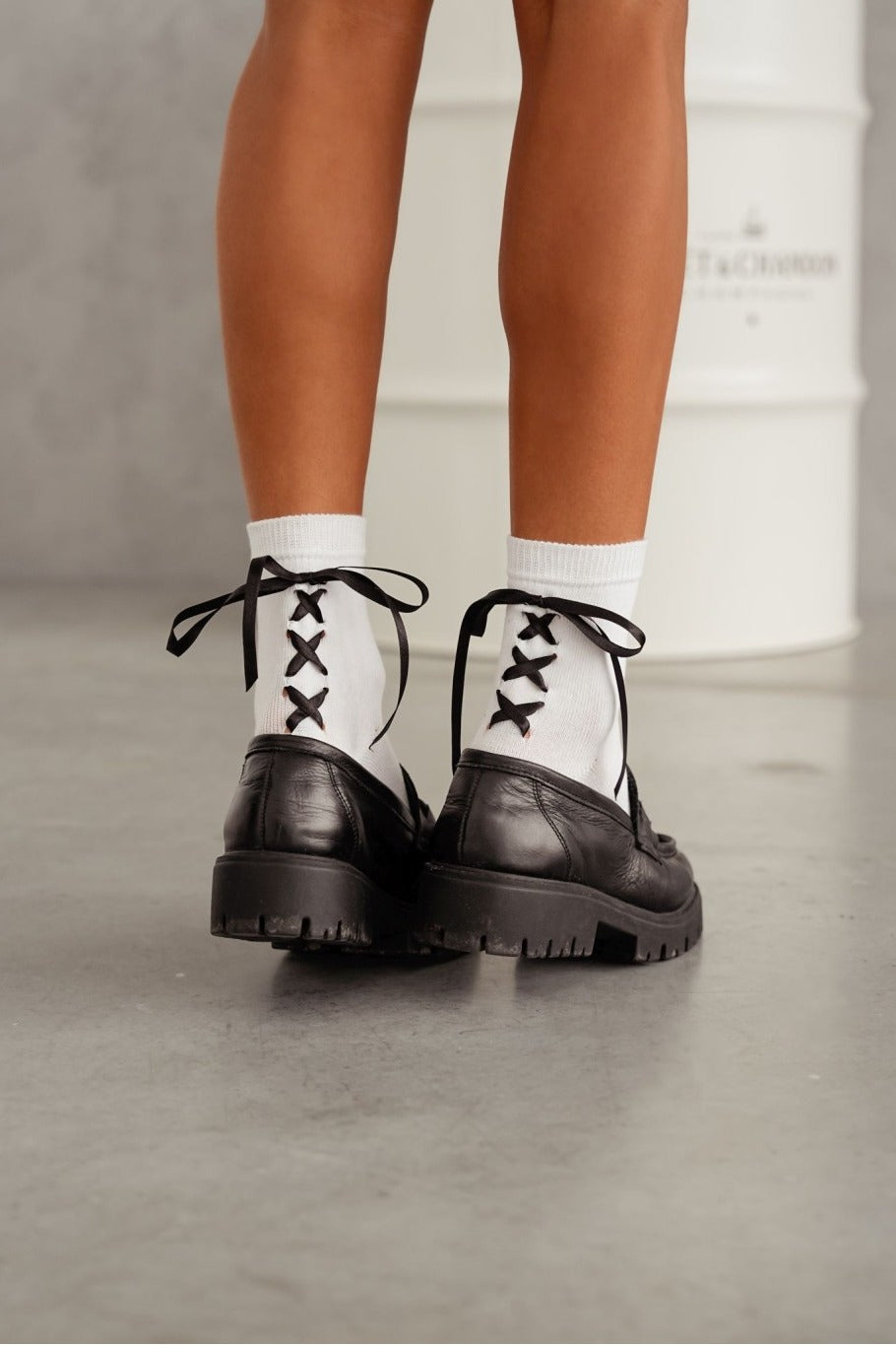 Dámské šněrovací ponožky Milena 