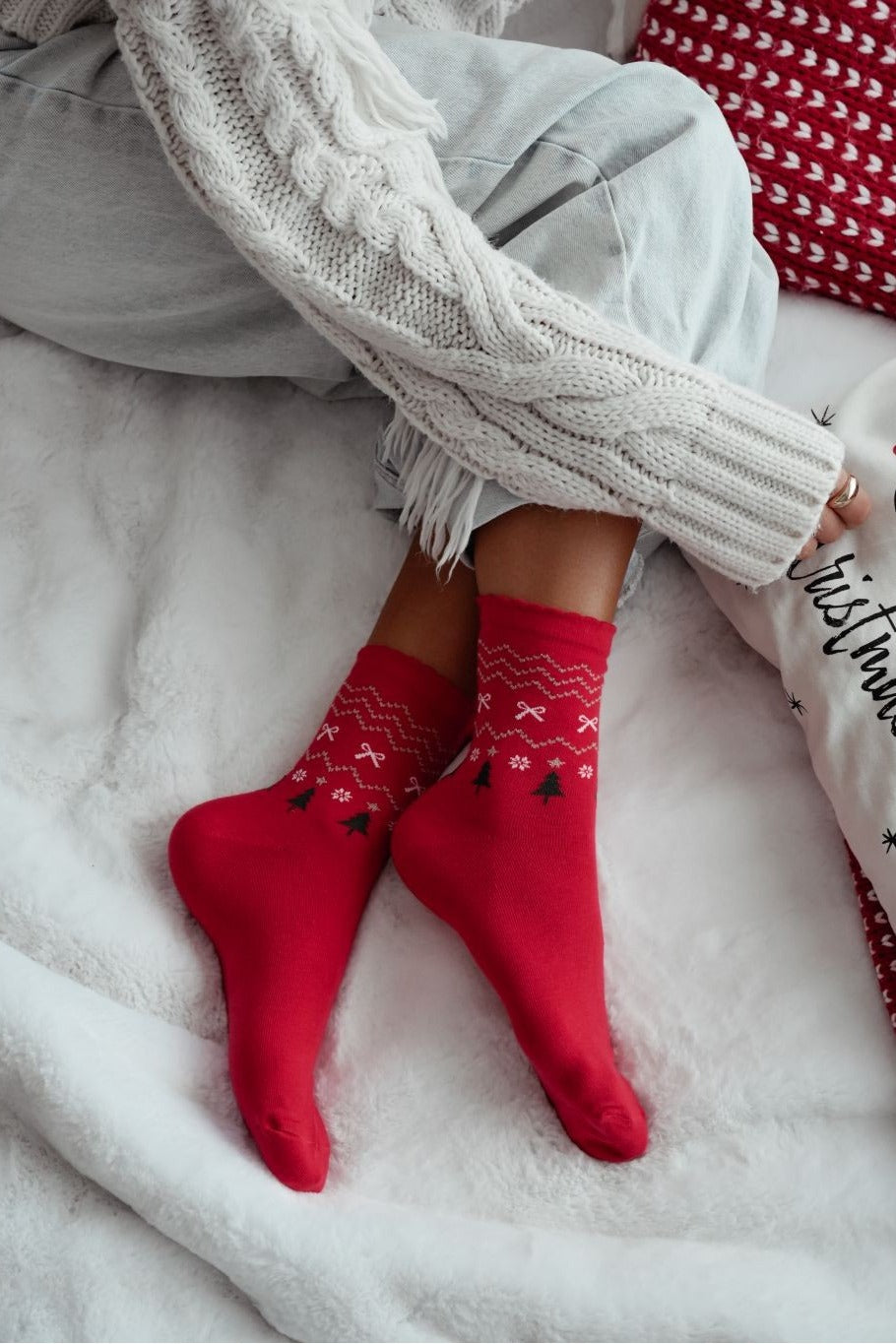 Vánoční ponožky Milena