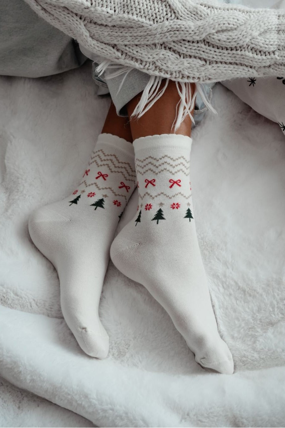 Vánoční ponožky Milena