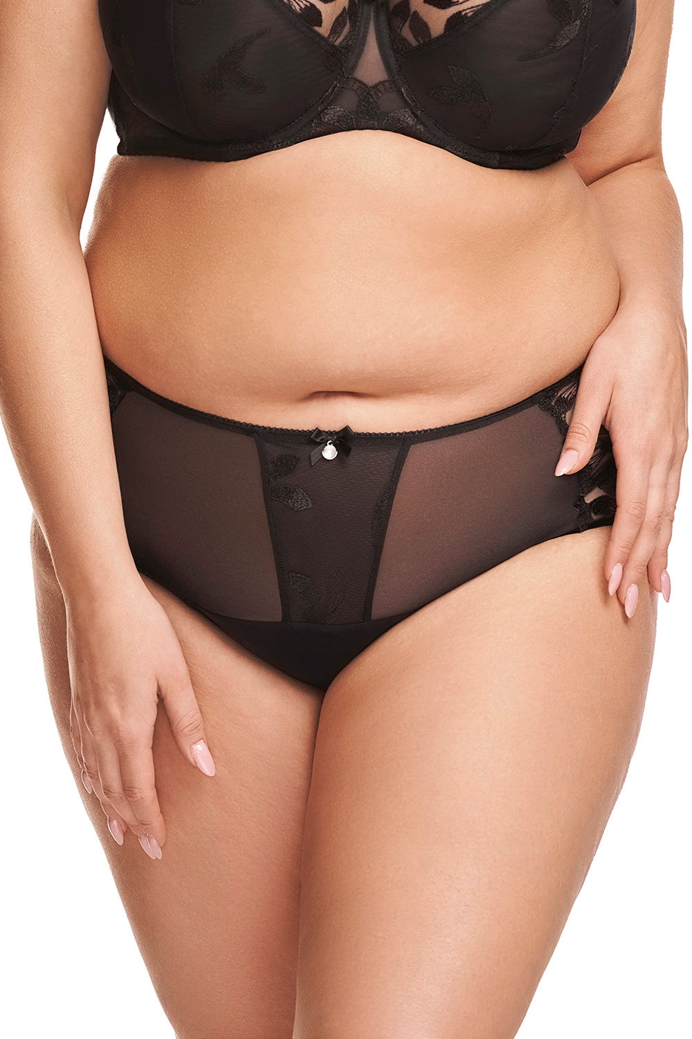 Kalhotky s vysokým pasem Nessa Grace N02