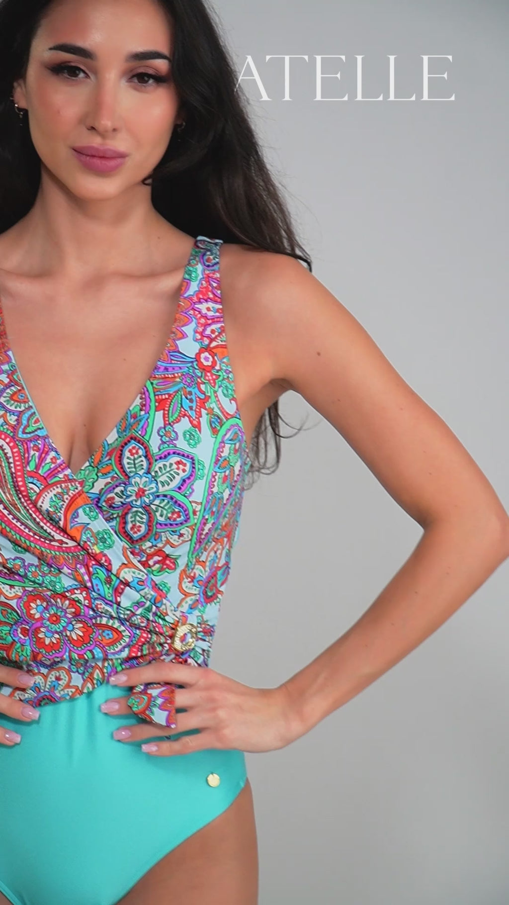 Self S1069 Thailand 3 Col 47 Kostium Kąpielowy Jednoczęściowy