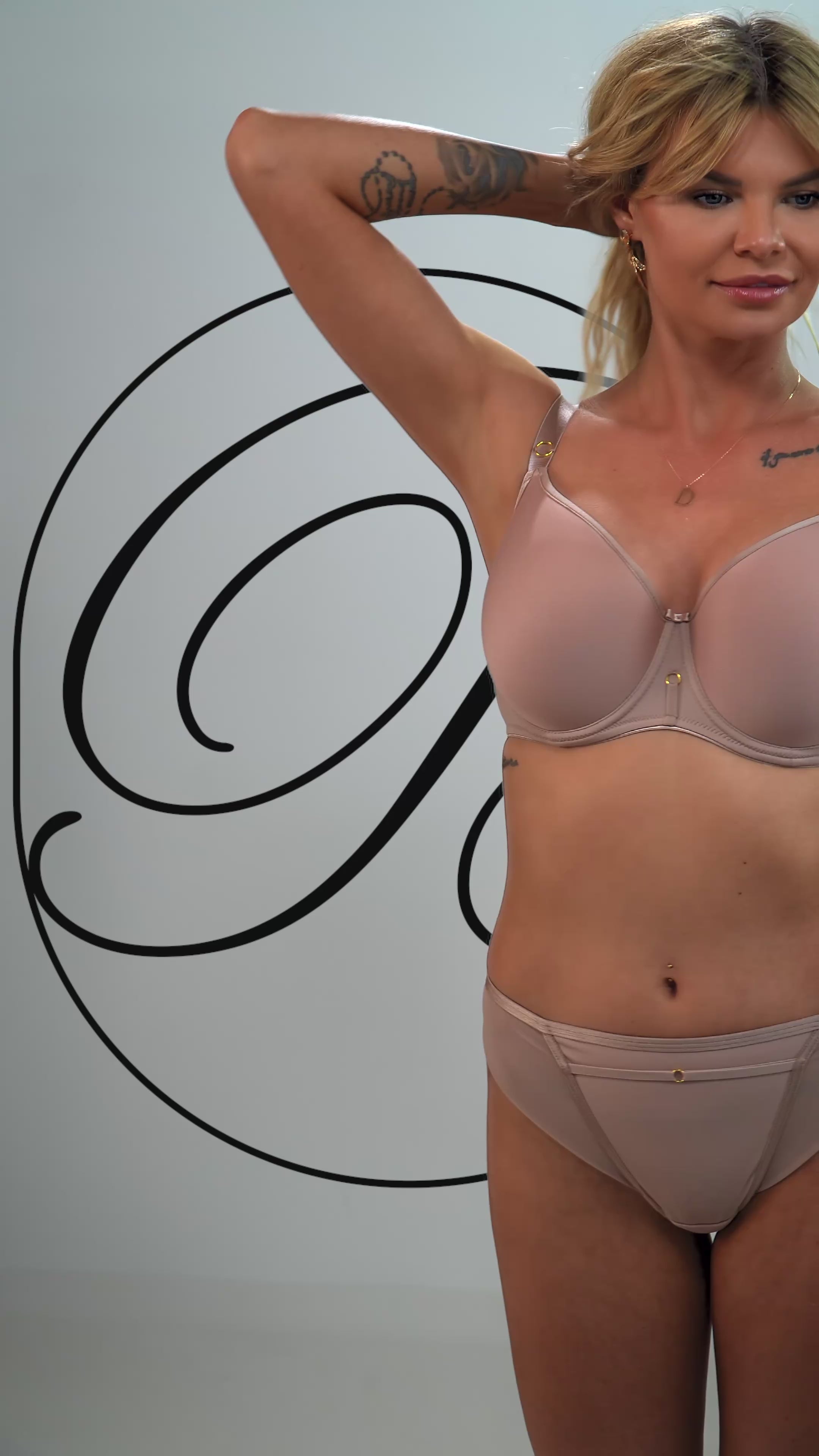 Vyztužená podprsenka Subtille Sand