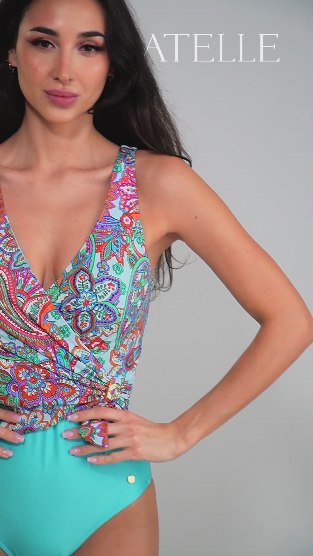 Jednodílné plavky Self Thailand 3 S1069 Col 47